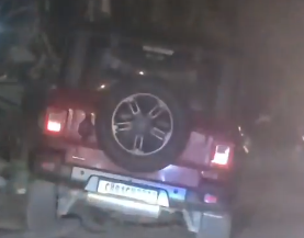 Chandigarh Thar Accident