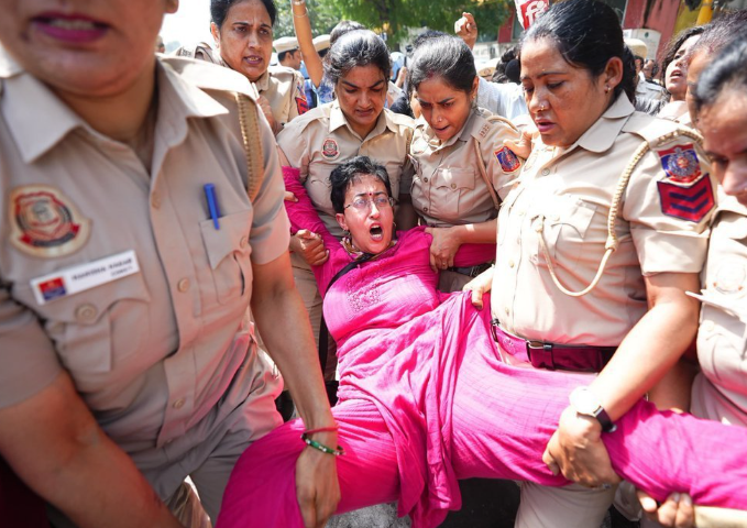 Gyanesh Kumar Resignation Protest