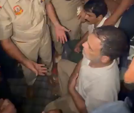 Rahul Gandhi Detained