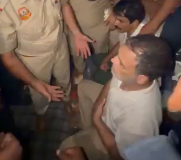 Rahul Gandhi Detained